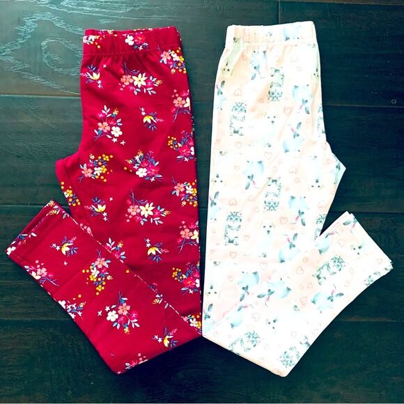 NWT Carter's Cute Fall & Spring Leggings Bundle, 2count | Size: 12 - Picture 1 of 3